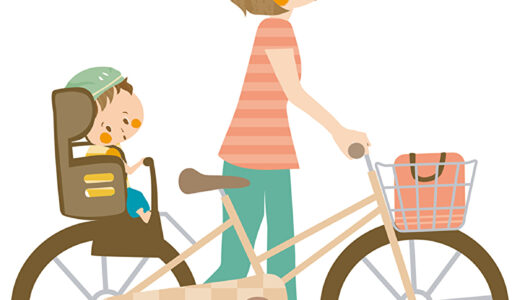 赤ちゃんを自転車に乗せる時の注意点と自転車用チャイルドシートの選び方