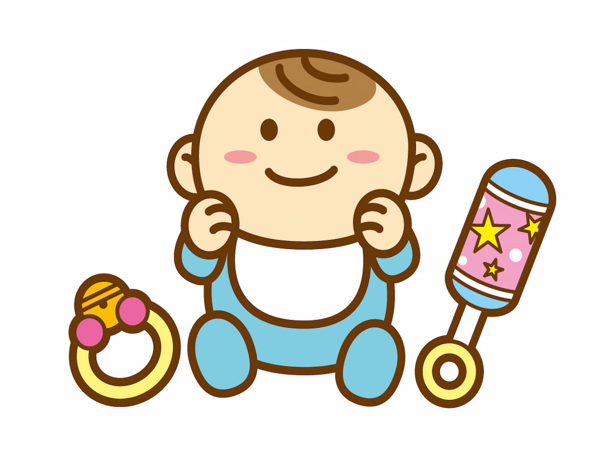 赤ちゃんガラガラ玩具